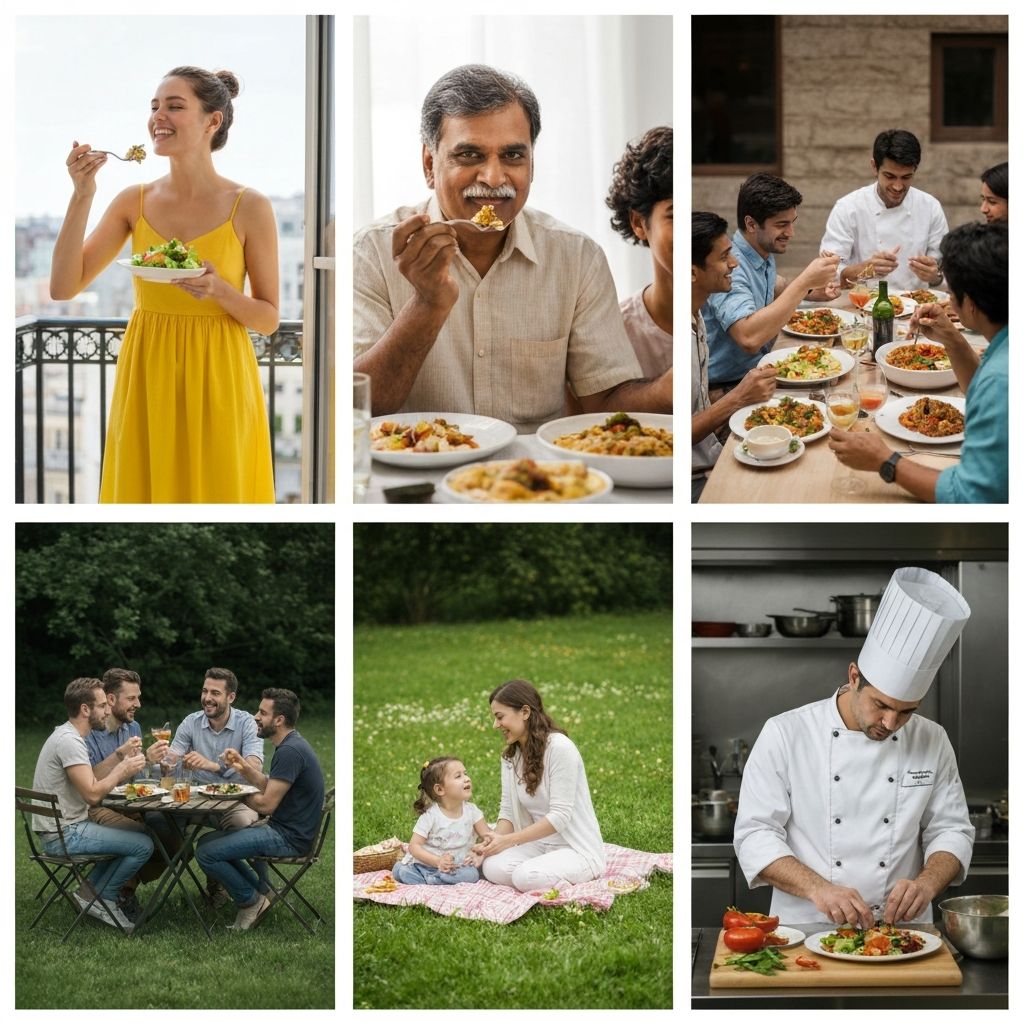 Tagesabläufe und Esssituationen